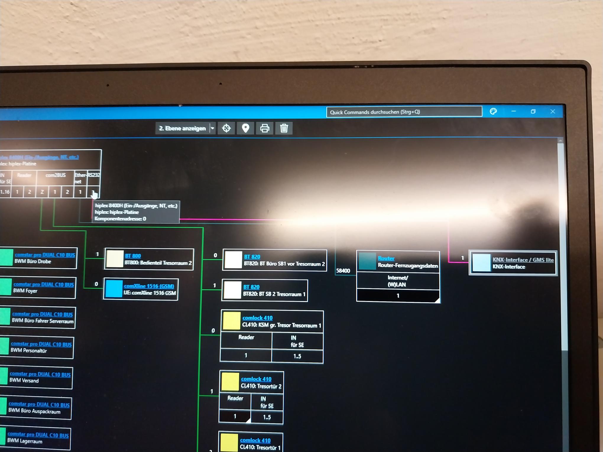 Parametrierung GMS Interface