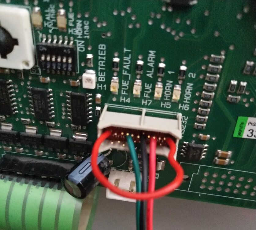 RS232 Schnittstelle