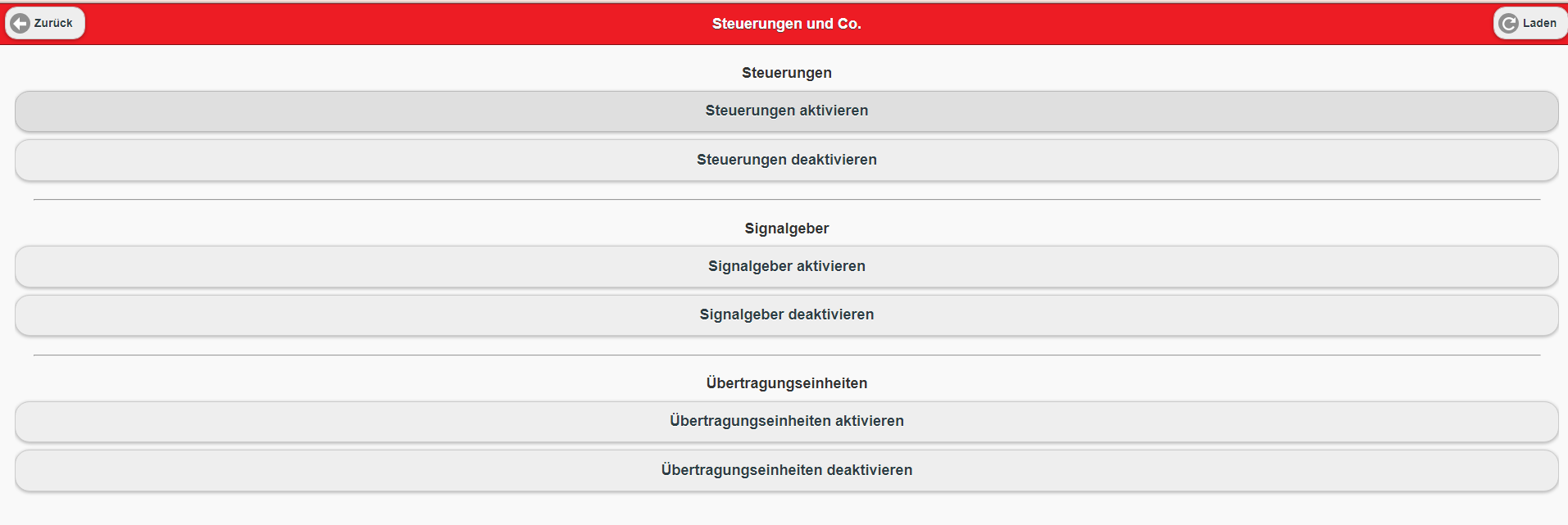 Steuerungen und Co.