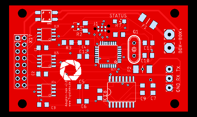 Layout Adapterplatine