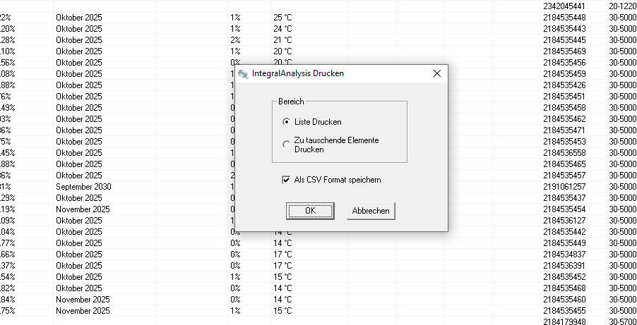 Als CSV-Format speichern