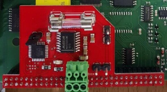 Adapterplatine – Layout und Anschluss zur Box