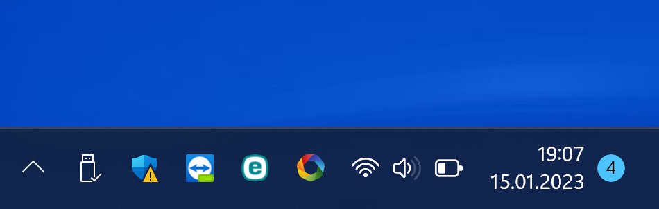 7alert Icon in Taskbar