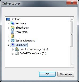Ordner Auswahl 1