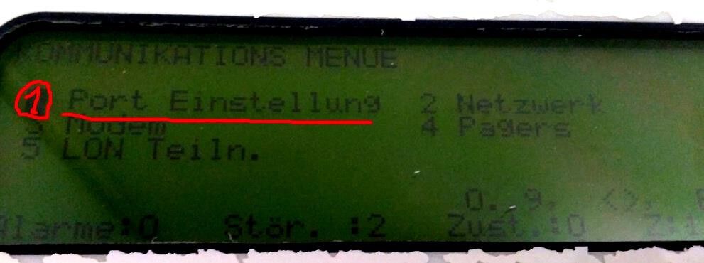 Serialport Einstellungen 2