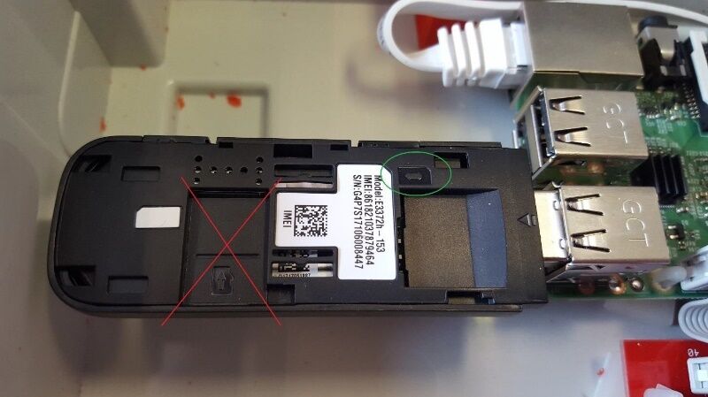 LTE-Stick für Wartungsbox V3