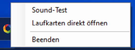 Rechtsklick Menü 7alert Icon