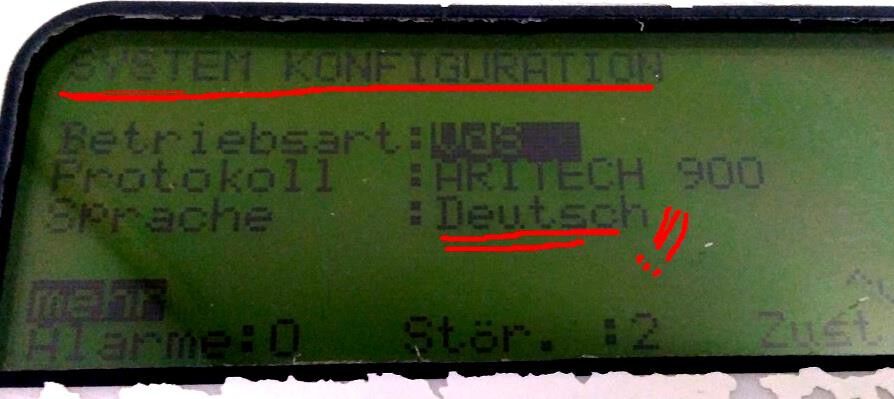 Sprache Einstellung