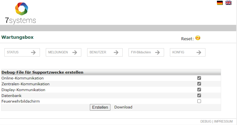 Debug File erstellen (1)