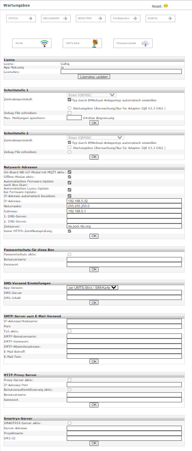 Benutzereinstellungen