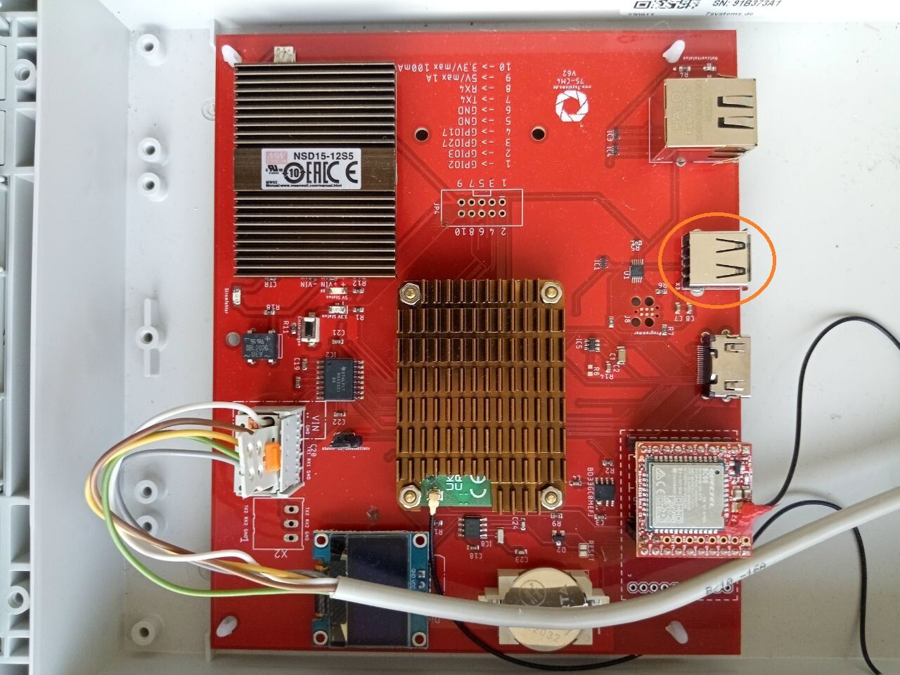 USB Anschluss Variante 2
